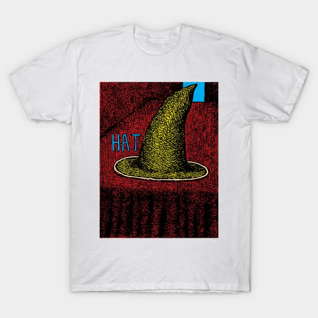 H is for Hat T-Shirt by Chuck McCarthy